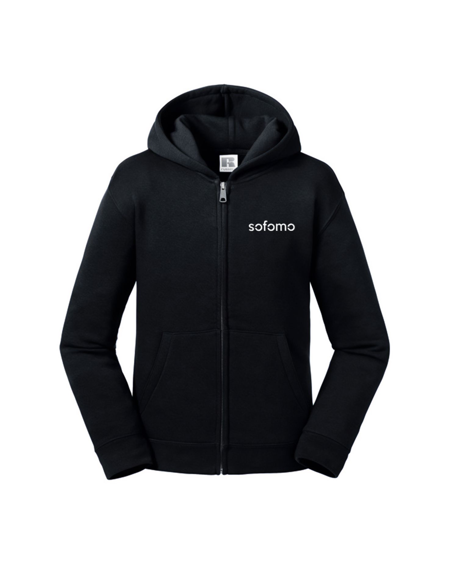 Bluza rozsuwana dla dzieci, małe logo na piersi